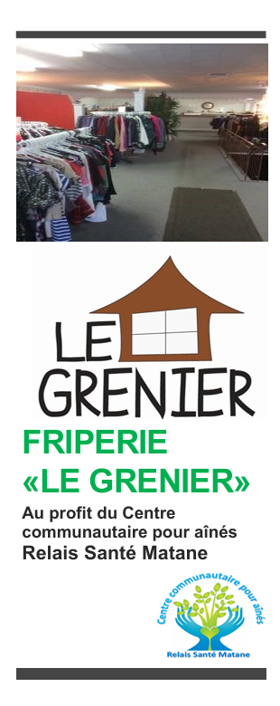 Dépliant Le Grenier