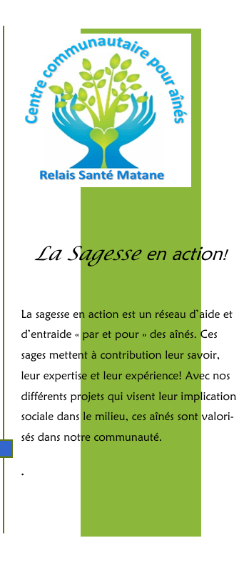 Dépliant Centre communautaire