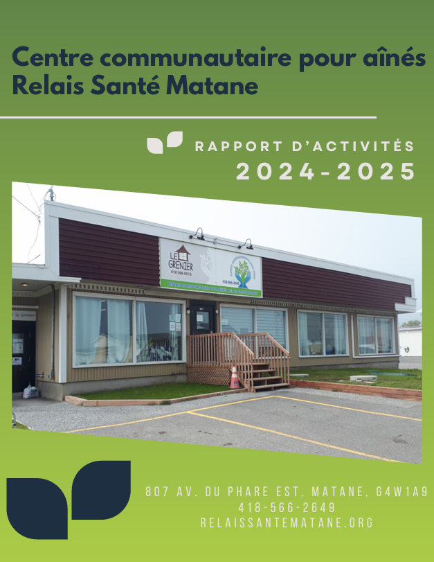 Rapport d'activités 2024-2025